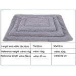 Double Sided Pet Mat Four Seasons Warm Dog Blanket,Size:, S, M, L