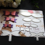 Bow Knot Metal Embossing Cutting Die Set, Bow Knot
