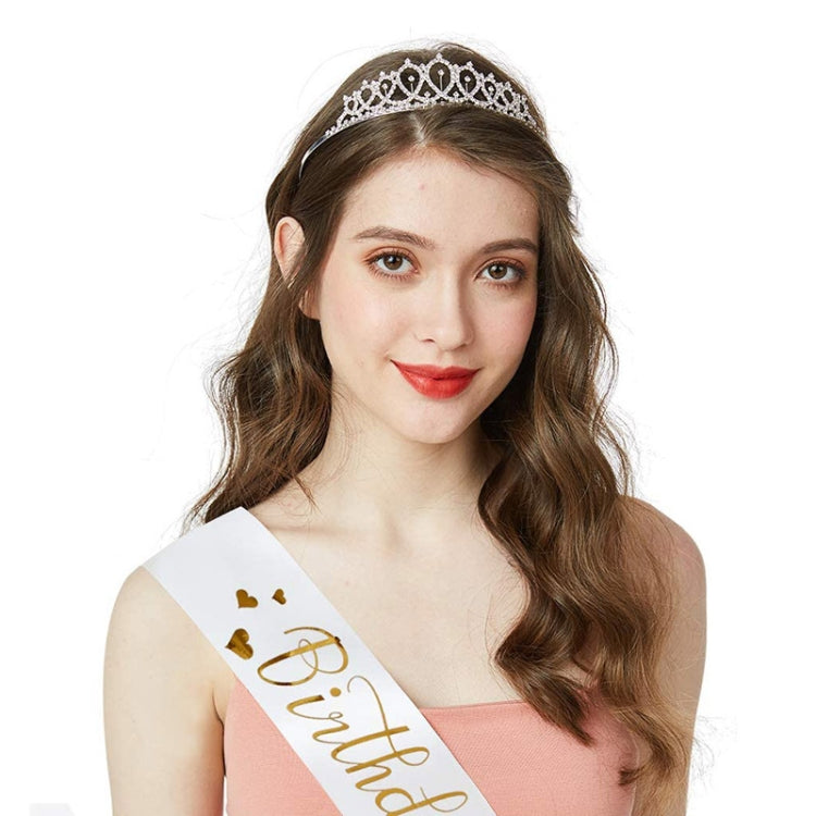 WM-02 Crystal Diamond Birthday Party Wedding Updo Crown, Color: Gold Queen Set1, Silver, Gold Queen, AB Silver Queen, Silver Queen, Rose Gold Queen, Golden Queen, Silver Girl, AB Gold Girl, Gold Girl, Rose Gold Girl, Rose Gold 21, Gold 21              ...