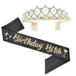 WM-02 Crystal Diamond Birthday Party Wedding Updo Crown, Color: Gold Queen Set1, Silver, Gold, Rose Gold, AB Diamond, Gold Queen, AB Silver Queen, Silver Queen, Rose Gold Queen, Golden Queen, Silver Girl, AB Gold Girl, Gold Girl, Rose Gold Girl