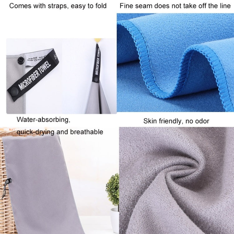 Absorbent Quick Dry Sports Towel Microfiber Bath Towel, 40x80cm, 76x152cm