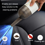 Desktop Mini Rechargeable Handheld Vacuum Cleaner, White, Black, Green