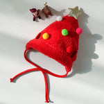 Pet Christmas Hat Saliva Festive Dressing Supplies, Bibs Red, Green Hat S, Green Hat L, White Hat S, Red Hat S, Red Hat L