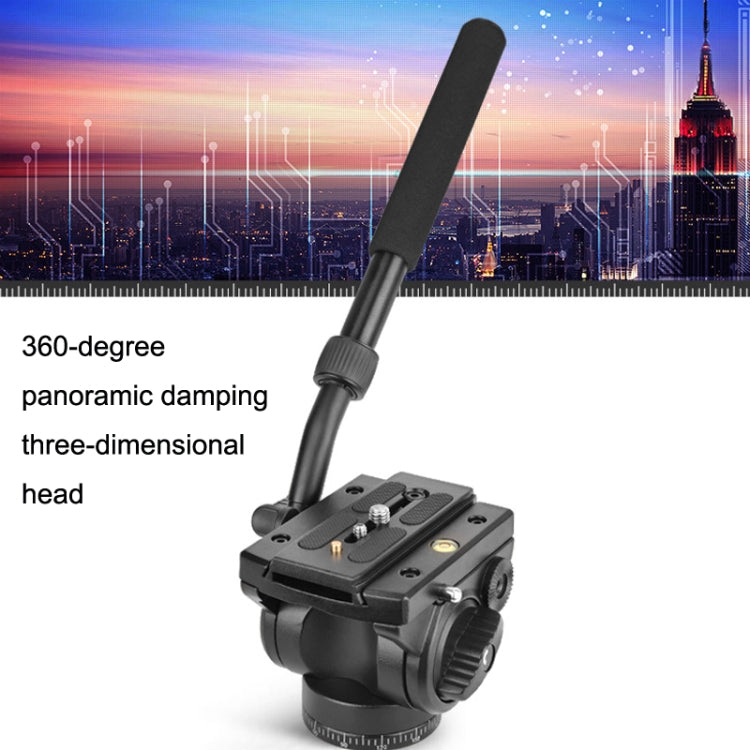 QingZhuangShiDai Q90 SLR Camera Tripod Shooting Bird Telephoto Damping Handle Gimbal, Q90