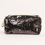 Travel Portable Sequined Anise Cosmetics Tote Storage Bag, Red, Black, Pink, Rose Red, Royal Blue, Gold, Rose Gold