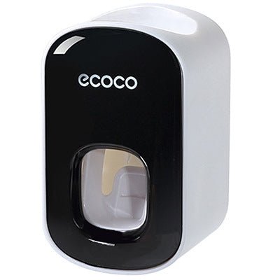جهاز عصر معجون أسنان أوتوماتيكي للأطفال والكبار بموقعين من ECOCO E1922، E1922 أسود، E1922 رمادي