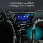 011 Bluetooth 5.0 AUX Audio Receiver 3.5mm Car Stereo Audio Adapter, 011 Black