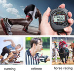 XINLONG XL-026N Double Row 10 Memories Electronic Stopwatch Large Screen Display Referee Timer, XL-026N