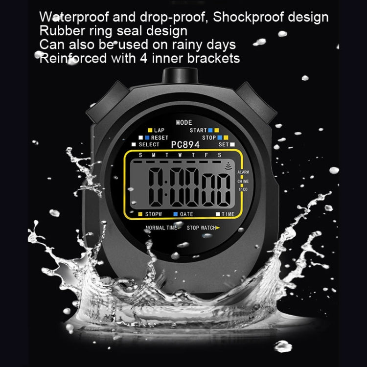 PC894 Electronic Stopwatch Timer Sports Fitness Training Referee Stopwatch, PC894