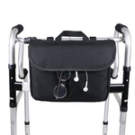 MTP-682 Hanging Wheelchair Storage Bag Rehabilitation Walking Bike Storage Bag, MTP-682 Black