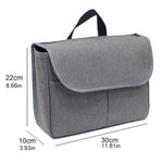 MTP-682 Hanging Wheelchair Storage Bag Rehabilitation Walking Bike Storage Bag, MTP-682 Black