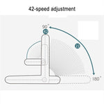 42-speed Adjustable Nursing Chair Folding Backrest Lumbar Support, Pink, Blue, Green, Gray