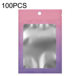 100PCS Aluminum Foil Ziplock Bag Jewelry Data Cable Sealed Packaging Bag, Size:, 7.5x10cm (Pink Gradually Purple), 7.5x10cm (Blue Gradually Pink), 7.5x10cm (Blue Gradient), 7.5x10cm (Yellow Gradient), 8.5x13cm (Pink Gradually Purple)                   ...