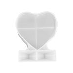 Heart-shaped Square Photo Frame Display DIY Silicone Mould, Spec:, S (Rectangle), S (Heart-shaped), L (Heart-shaped), L (Square), Vertical Rectangle