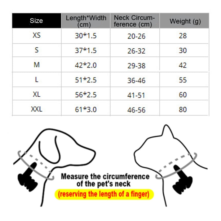 CL181K Pet Soft Reflecting Collar, L No Iron Sheet Pink, XL No Iron Sheet Dark Brown, XS No Iron Sheet Dark Brown, M No Iron Sheet Black, L No Iron Sheet Light Green, XL No Iron Sheet Light Brown, XS No Iron Sheet Light Brown, M No Iron Sheet Dark Blue...