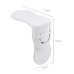 10 PCS Child Safety Lock Baby Anti-pinch Hand Protection Lock, Right Angle