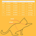 TM050 Pet Chest Strap Vest Type Breathable Reflective Traction Rope, XXXS, XXS, XS, S, M, L