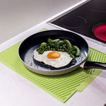 Silicone Drain Pad Kitchen Multifunctional Thermal Insulation Drying Pad, Green, Grey