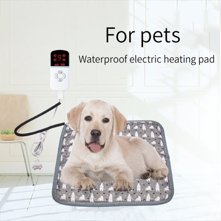 CW45 45x45cm Multi-level Temperature Regulating Timing Pet Heating Pad, Spec:, US Plug, UK Plug, EU Plug