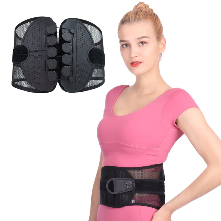 حزام دعم قطني قابل للتنفس قابل للتعديل، S، M، L، XL، XXL