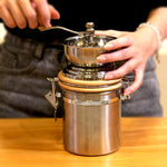 Household Stainless Steel Hand Crank Coffee Bean Grinder, Hand Crank