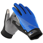 1 Pair QX0002 Sports Sunscreen Touch Screen Non-slip Wear Resistant Shock Absorbing Cycling Gloves, L
