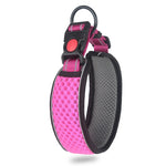 Honeycomb Net Dog Collar Neck Collar Breathable Reflective Anti-Strangle Collar, XS, S, M, L, XL