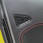 For Chevrolet Corvette C8 2pcs/Set Car Door Air Vent Sticker