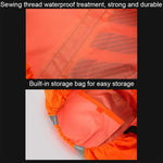 AYKRM AS6-007 Cycling Backpack Dust-proof Reflective Waterproof Cover, Fluorescent Red, Fluorescent Green