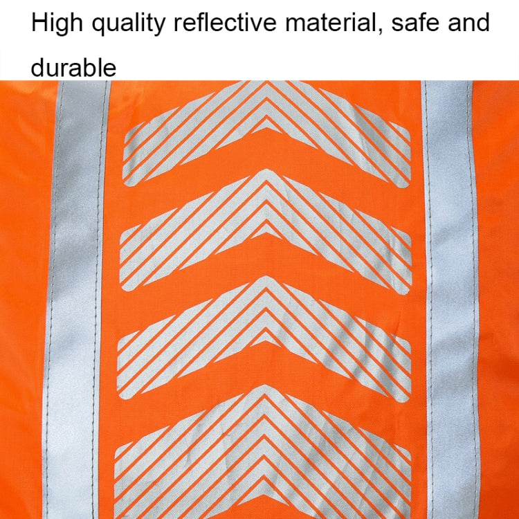 AYKRM AS6-007 Cycling Backpack Dust-proof Reflective Waterproof Cover, Fluorescent Red, Fluorescent Green