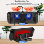 JYS For Steam Deck/Switch/OLED Game Console Cooling Fan With Bracket, JYS-SD006