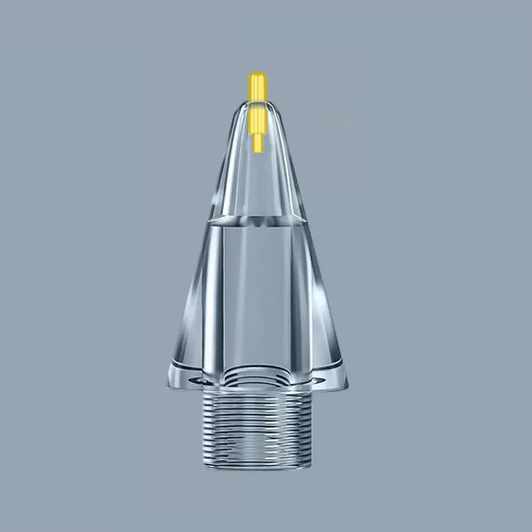رأس قلم بديل شفاف لقلم ستايلس لـ Apple Pencil 1/2، الأنماط: إبرة ذهبية 5.0، إبرة ذهبية 6.0، إبرة ذهبية 7.0، إبرة فضية 5.0، إبرة فضية 6.0، إبرة فضية 7.0