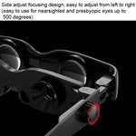 DM0125 3X Fishing Binoculars Adjustable Focus Glass Type Binoculars, Hardcover, With Grey Polarised Lens, With Yellow Polarised Lens, With Red Polarised Lens, With Grey + Yellow  Lens, With Tricolour  Lens