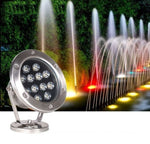 LED Underwater Light Pool Fish Pond Fountain Waterproof Landscape Light, 36W