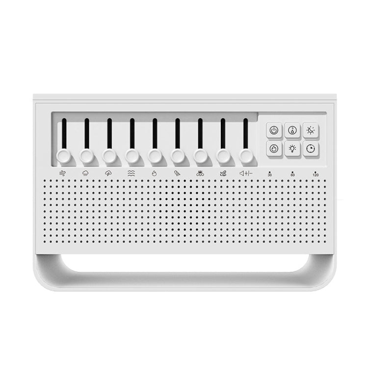 White Noise Sleep Instrument Simulation Flame Ultrasonic Humidifier, White Noise