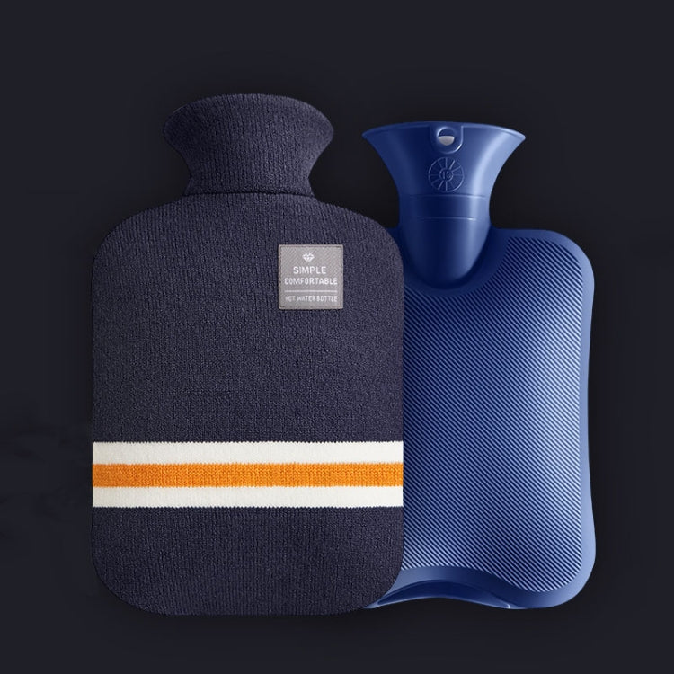 Large Explosion-proof Water-injected PVC Warm Water Bag, Spec:, 1000ml (Leather Pink), 1000ml (Orange), 1000ml (Light Gray), 1000ml (Dark Gray), 1000ml (Navy Blue), 1000ml (Sky Blue), 2000ml (Leather Pink), 2000ml (Orange), 2000ml (Light Gray)