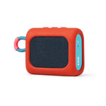 For JBL GO3 Dust-proof Silicone Case Anti-fall Speaker Case, Black, Red, Gray, Blue