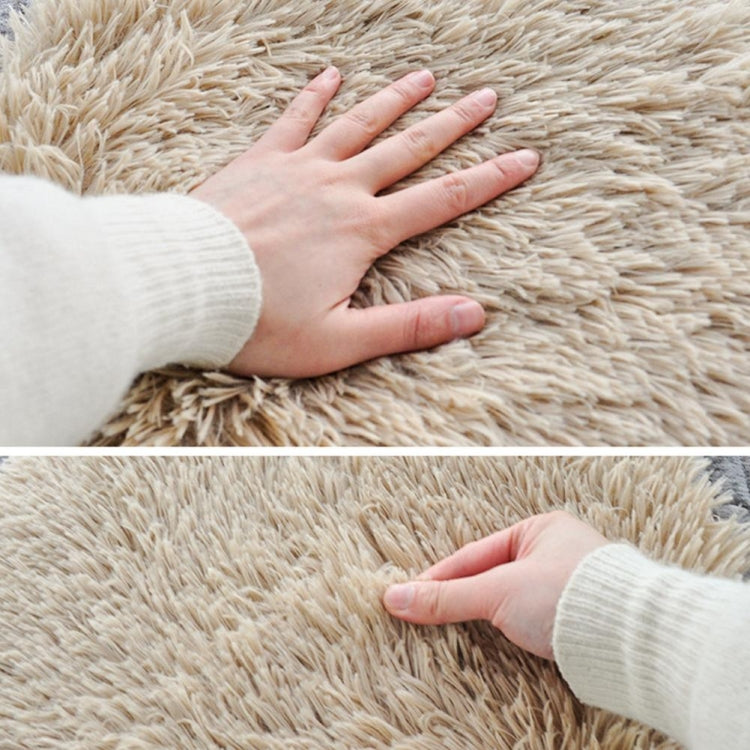 5V USB Pet Electric Heating Pad for Dogs and Cats To Keep Warm, Short Plush (Silver Gray)