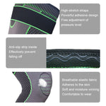 Nylon Knitted Riding Sports Extended Knee Pads, XL, XXL