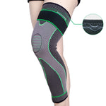 Nylon Knitted Riding Sports Extended Knee Pads, S, M, L