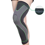 Nylon Knitted Riding Sports Extended Knee Pads, XL, XXL