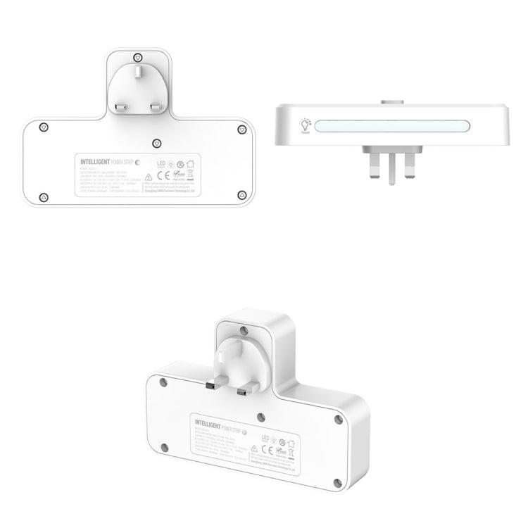 مقبس شحن سريع منزلي متعدد الوظائف LDNIO SC2311 20 واط PD+QC 3.0 مع وظيفة إضاءة ليلية، المواصفات: قابس الاتحاد الأوروبي، قابس المملكة المتحدة، قابس الولايات المتحدة
