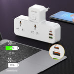 مقبس شحن سريع منزلي متعدد الوظائف LDNIO SC2311 20 واط PD+QC 3.0 مع وظيفة إضاءة ليلية، المواصفات: قابس الاتحاد الأوروبي، قابس المملكة المتحدة، قابس الولايات المتحدة