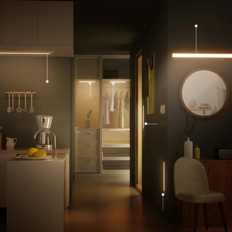 2.8W USB Charging Smart Human Body Sensing Wardrobe Lamp, Length:, 22 cm, 30 cm, 40 cm