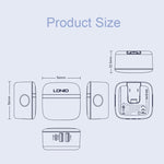 LDNIO A3513Q 32W QC3.0 3 USB Ports Phone Adapter, EU Plug with Micro USB Cable, EU Plug with 8 Pin Cable, EU Plug with Type-C Cable, EU Plug with Type C to 8 Pin Cable, UK Plug with Micro USB Cable, UK Plug with 8 Pin Cable, UK Plug with Type-C Cable  ...