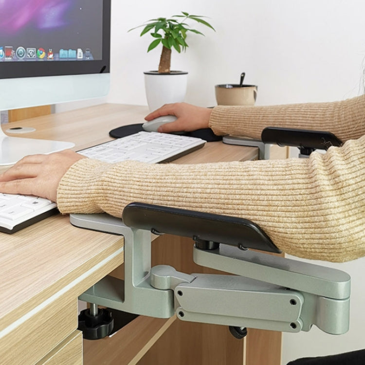 Aluminum Alloy Computer Desk Wrist Brace Arm Bracket, Liftable Gray, Liftable Silver, Non-liftable Gray, Non-liftable Silver