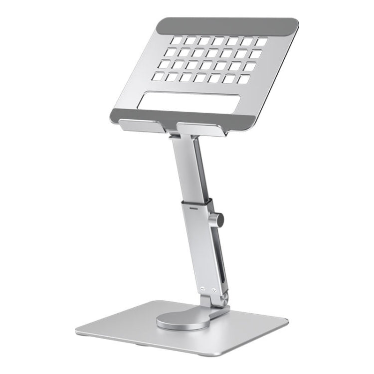 JUNDNE H06 Desktop Folding Phone Stand Portable Telescopic Rotary Tablet Stand