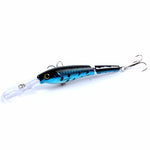 M0208 13.3cm/13.4g Lure Bionic Multi-section Mino Fake Lure Plastic Lure, M0208 5, M0208 6, M0208 1, M0208 2, M0208 3, M0208 4