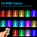 3W LED Wine Bottle Light Dazzling Night Light Decorative Night Light