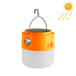 105 Solar Rechargeable LED Bulb Light Camping Light Emergency Light with Flashlight Function, White, Blue, Orange